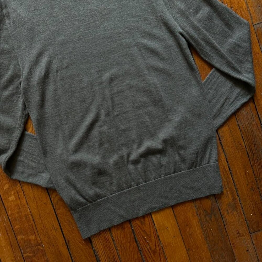 All Saints Khaki Crewneck Sweater - Picture 8 of 8